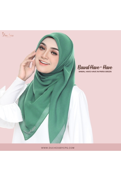 BAWAL HAVE2 - PARIS GREEN BAWAL HAVE2 - PARIS GREEN